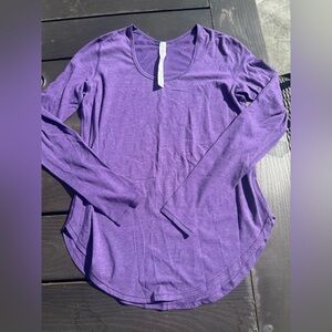 Lululemon Purple Longsleeve Size 4